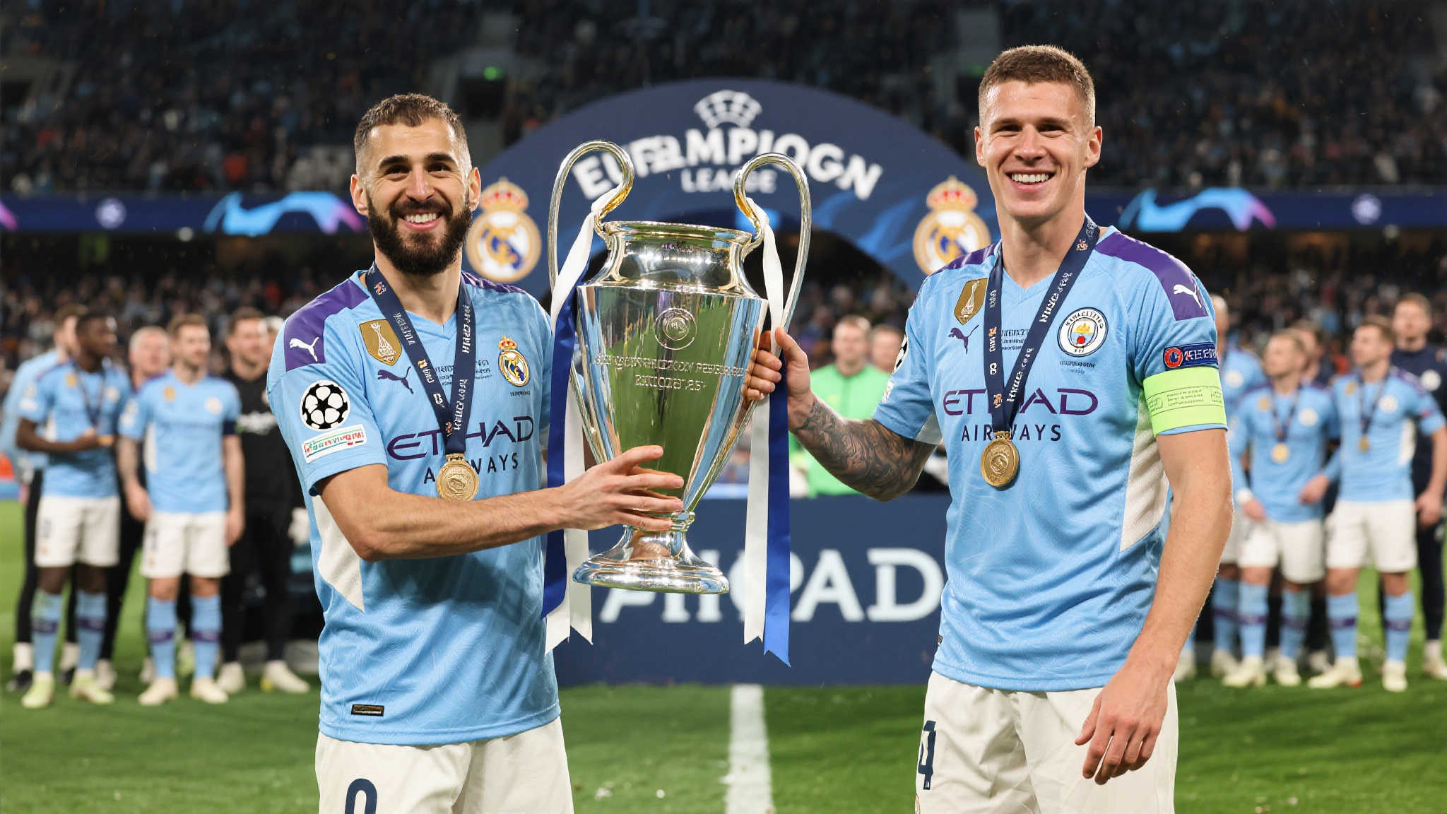 皇家马德里与曼彻斯特城市队被视为现代足球中的两大巨